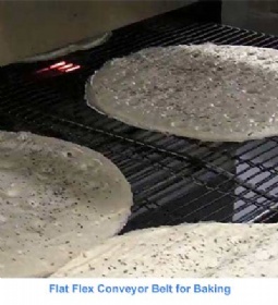 Flat Flex Conveyor Belt for Baking