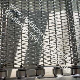 Stainless Steel Mesh Chain Driven Wire Mesh Conveyor Belt