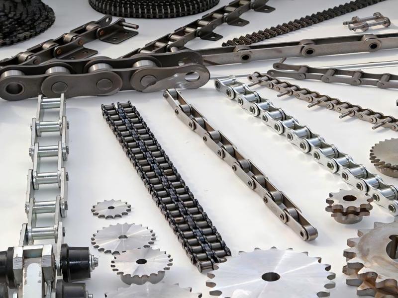 What are the chains used with stainless steel mesh belts？
