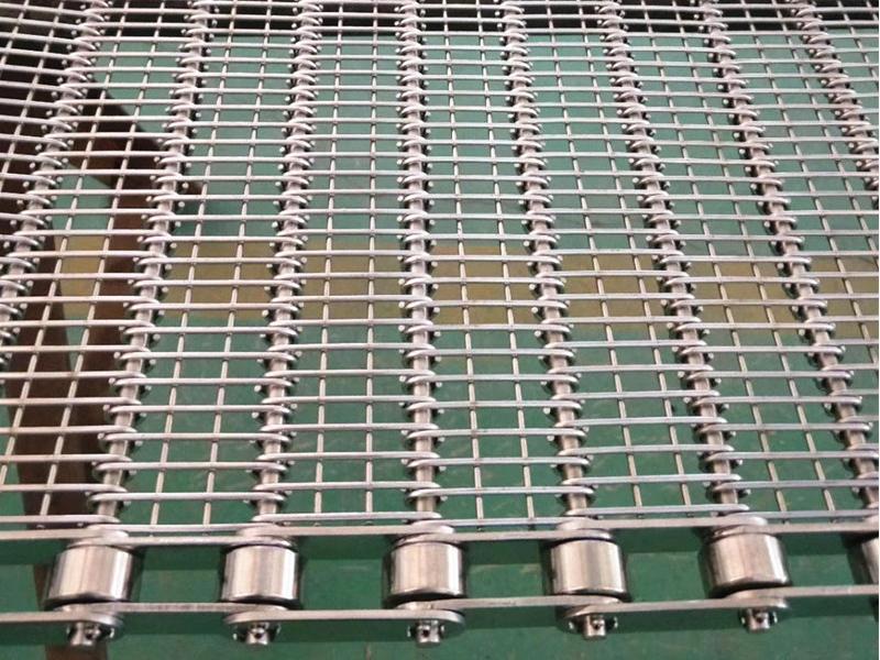 What is a chain link mesh belt？