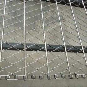 Chain Drive Heat Treatment SS304 12mm Rod Wire Conveyor Belt