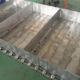 Chain Driven Link Steel Plate Conveyor Belt