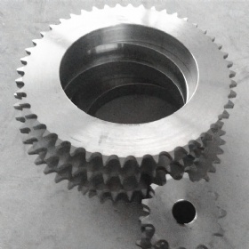 High Precision Stainless Steel Sprockets Wheel Gear With Powder Metallurgy Processing